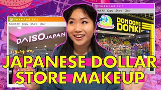 Visiting and Trying Japanese Dollar Store Makeup in Hong Kong