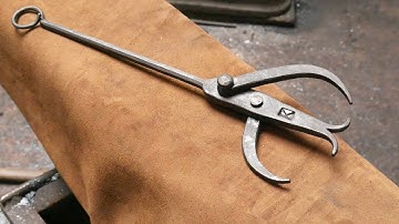Blacksmith Calipers Great Blacksmithing Project! Stay Home, Stay Safe and Stay Blacksmithing part 2