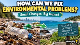 How Can We Fix Environmental Problems | Small Changes, Big Impact #Sustainability #Waste #Pollution
