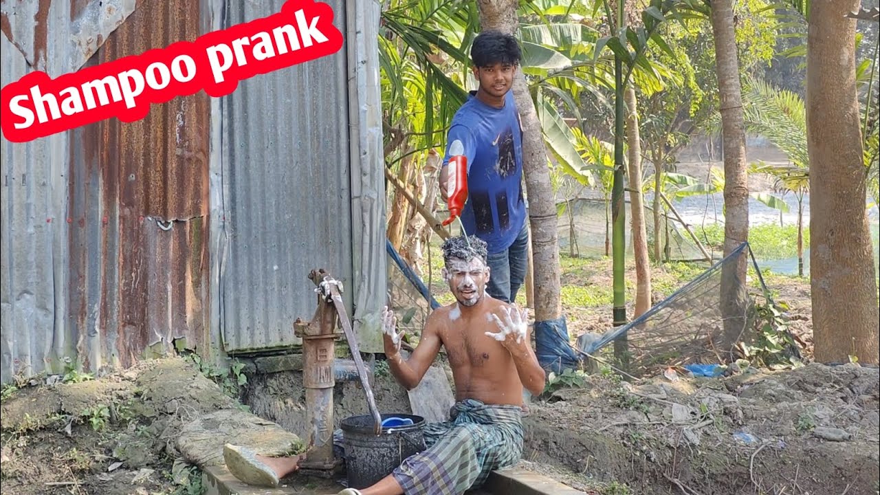 Shampoo prank funny video | crazy reaction with my brother | SHAMPOO PRANK PART 17 |