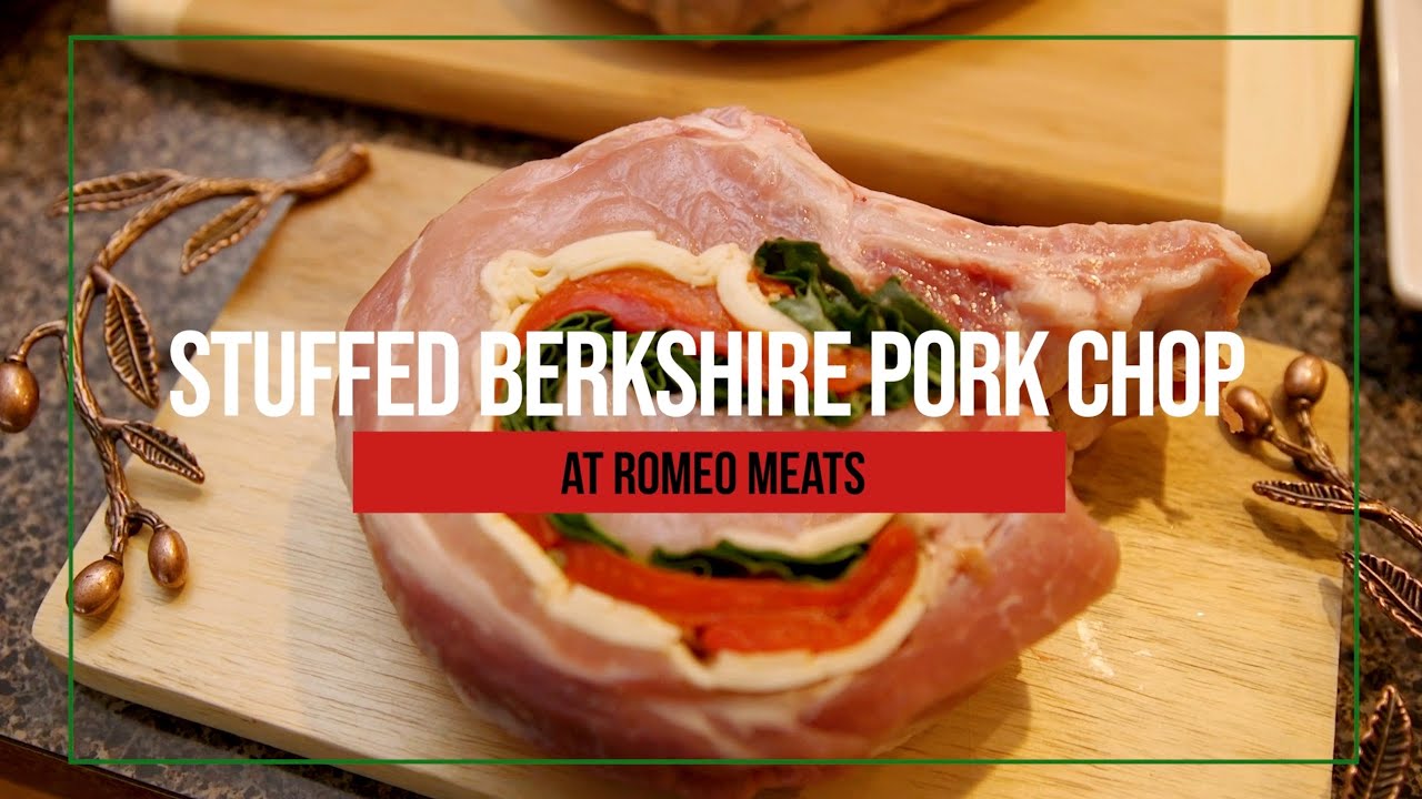 Romeo Meats Berkshire Stuffed Pork Chop Brooklyn, NY Butcher Shops