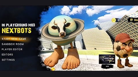 NEW UPDATE SANDBOX IN SPACE  NEXTBOT  New PLAYGROUND ALL SONIC CHARACTERS 