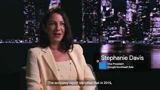The third instalment in a series of interviews for channel news asia,
where stephanie davis, vice president google southeast discusses
findings ...