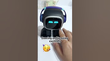 When you give EMO a kiss and he actually reacts…🥰 #emopetrobot #livingai
