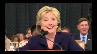 Hillary Clinton laughs hysterically at where she was night 4 Americans died in Benghazi