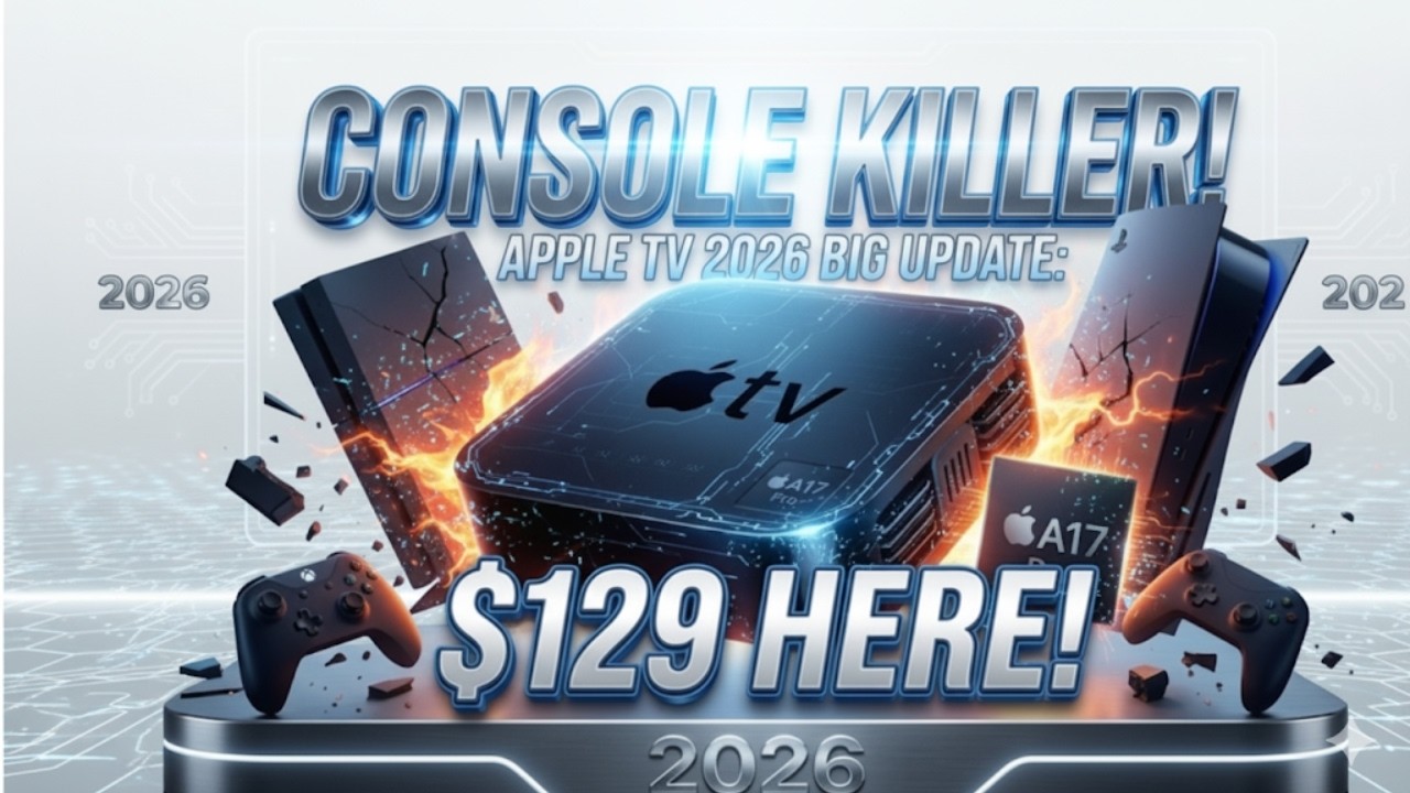Apple TV 2026 FINALLY LEAKS: The $99 Console Killer is HERE! (A17 Pro ...