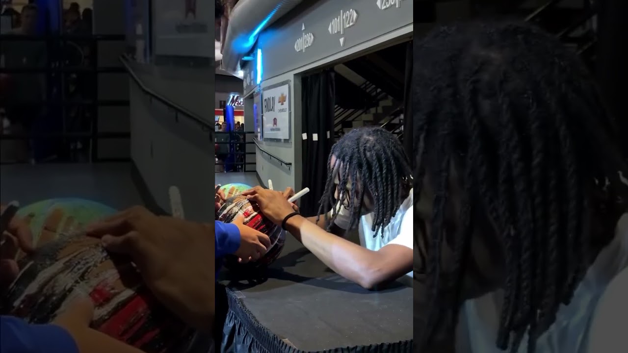 Tristen showing the fans some love 🫶 | Houston Rockets