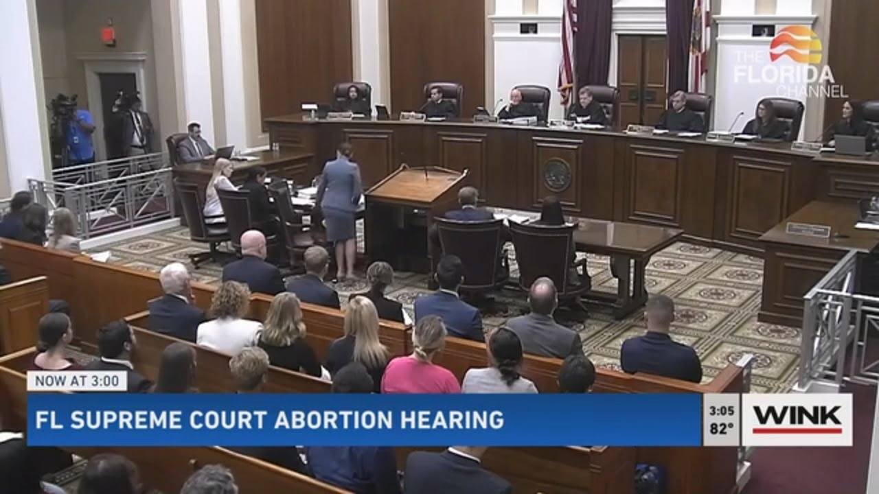 Florida's 15-week abortion ban reaches State Supreme Court - YouTube