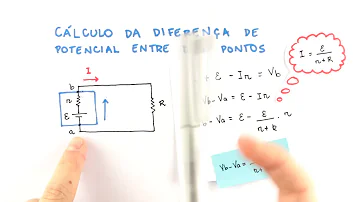 Como calcular a fonte de tensão?