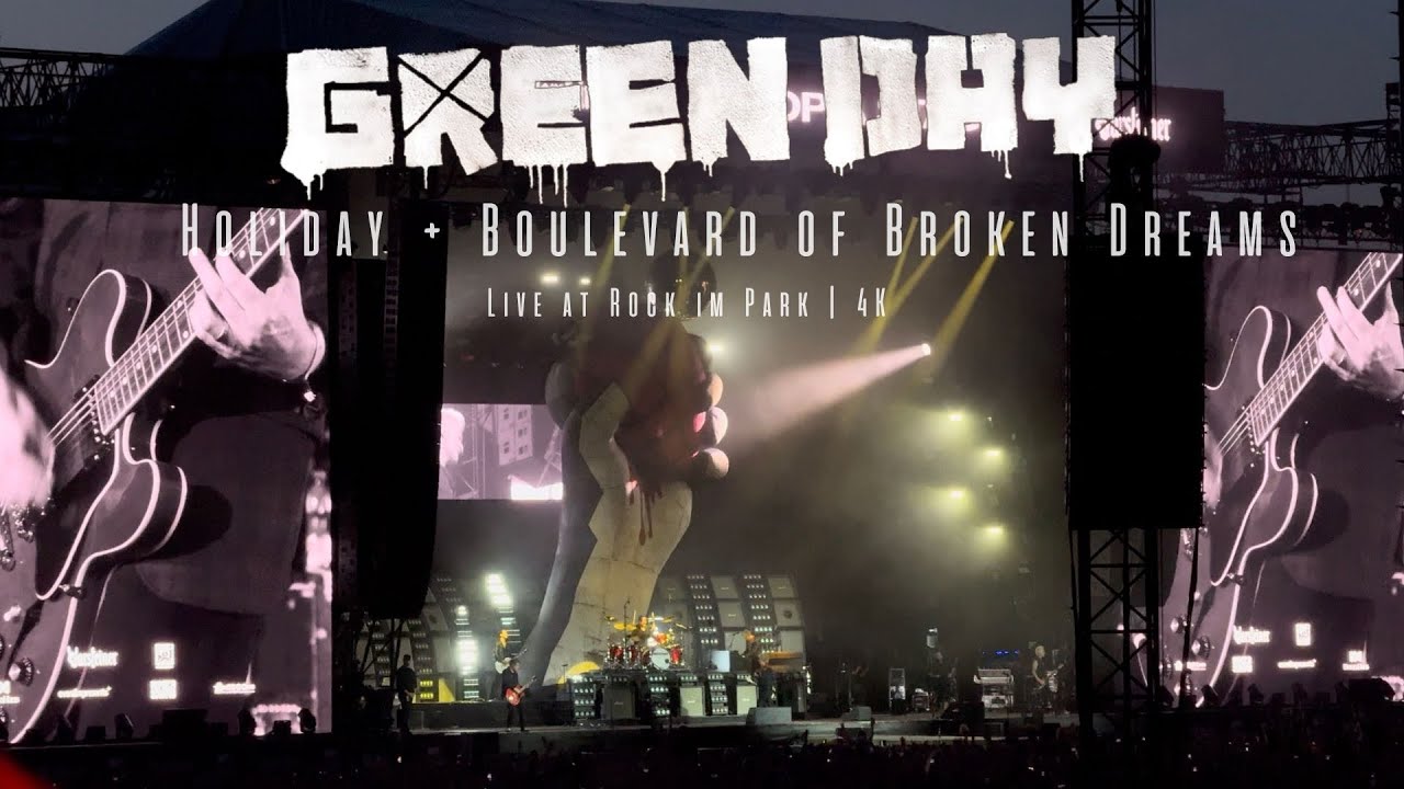 Green Day - Holiday + Boulevard of Broken Dreams (Live at Rock im Park