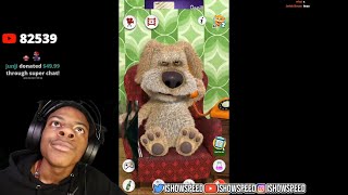 Famous Talking Ben Makes iShowSpeed PC Fall On His Head.. 😂 Net Worth