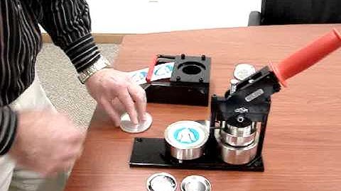 TECRE Manual Button Machine