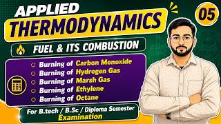 Combustion of GASEOUS FUEL | Burning of different gases | Applied Thermodynamics