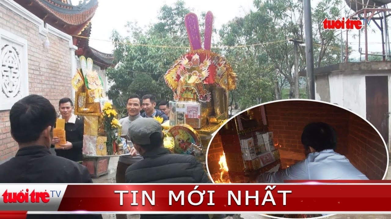 ⚡ Tin mới nhất | Đi lễ đền ông Hoàng Mười, người dân chi tiền triệu đốt vàng mã