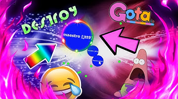 Gota.io ✔✔ insane plays /popsplit/pushplit/acrobatics tricks 😅