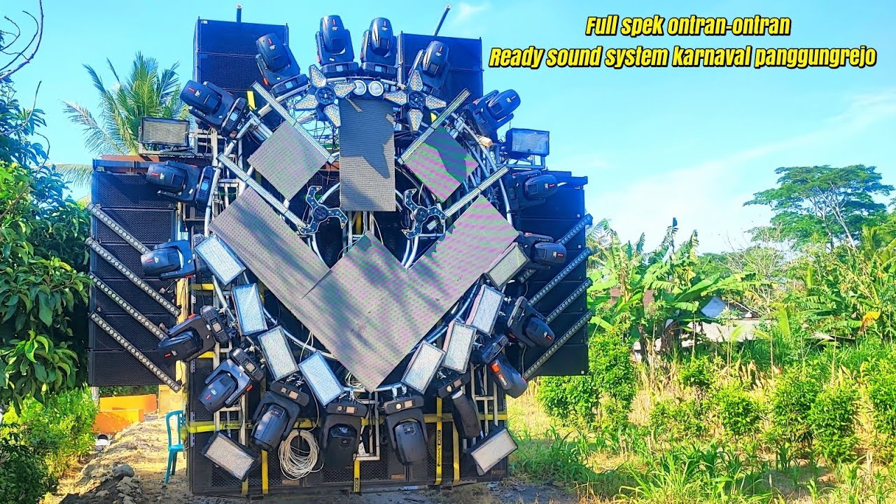 Ready Full spek ontran-ontran, sound system karnaval panggungrejo