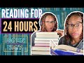 READING FOR 24 HOURS 😮✨📚 | reading vlog