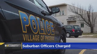 Phoenix, Illinois police officers charged with taking bribes and stealing cash, drugs