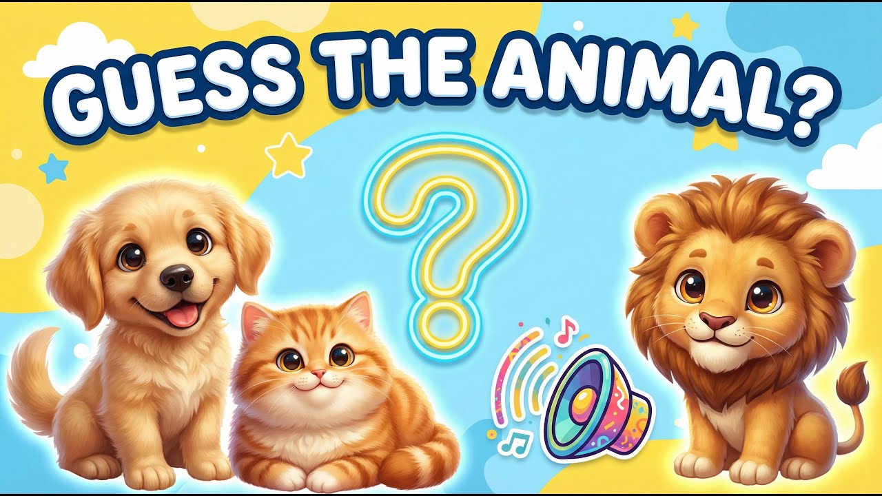 Guess The Animal Game For Kids 🐾