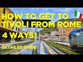 How to Get to Tivoli from Rome🇮🇹4 Easy Ways (Trains, Buses &amp; More)+Villa d’Este &amp; Adriana Directions Mp3 Song