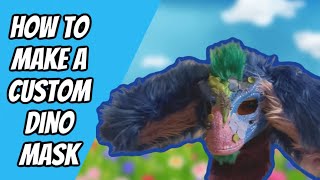 How To Turn A Dino Mask Into A Fursuit!!! My First Mask - Tutorial