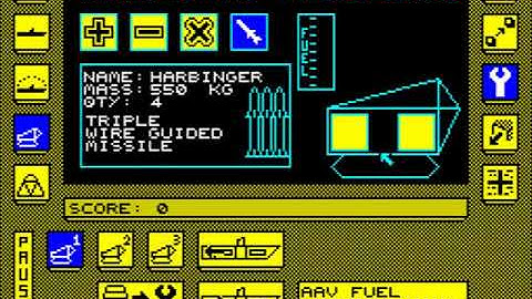 Carrier Command Europe Sinclair ZX Spectrum HYPERSPIN NOT MINE VIDEOS