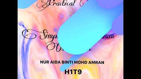 Practical Test : Simple Harmonic Motion