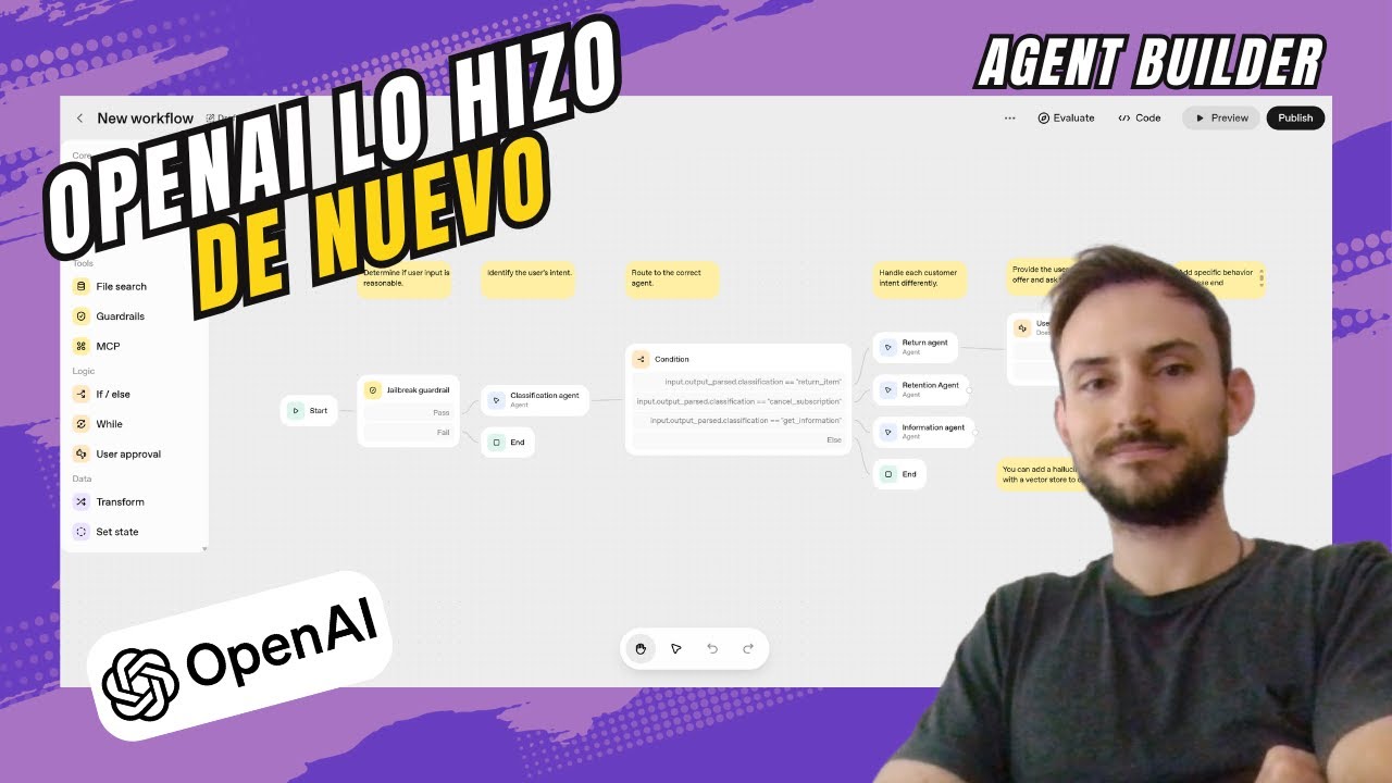 Agent Builder de OpenAI: Tutorial Completo Paso a Paso (Crea Agentes ...