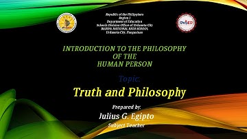 Understanding Truth and Philosophy Domains of Truth Theories on Truth