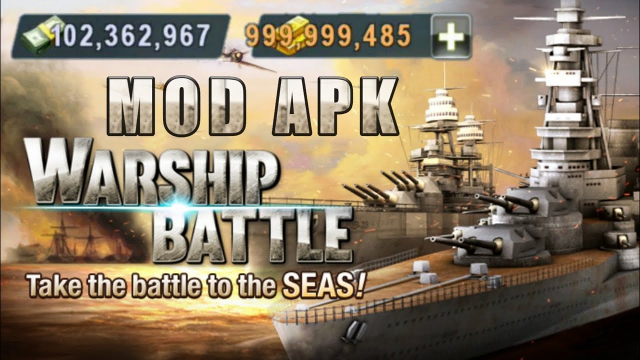 Warship Battle 3D World War 2 Mod Apk Download Unlimited