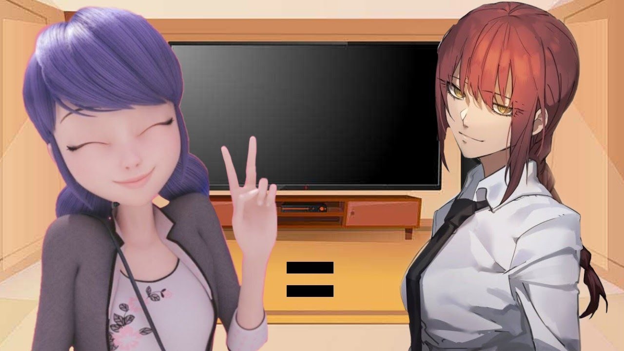 || MLB react to marinette as makima 😮😯 ||1/?||