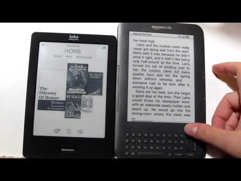 Kobo Touch vs Kindle 3 Comparison Review