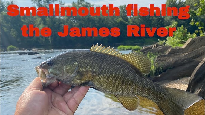 Wade Fishing the James River in Richmond 