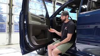 Door Panel Removal: 2022 - 2023 GMC Sierra ( Front & Rear )