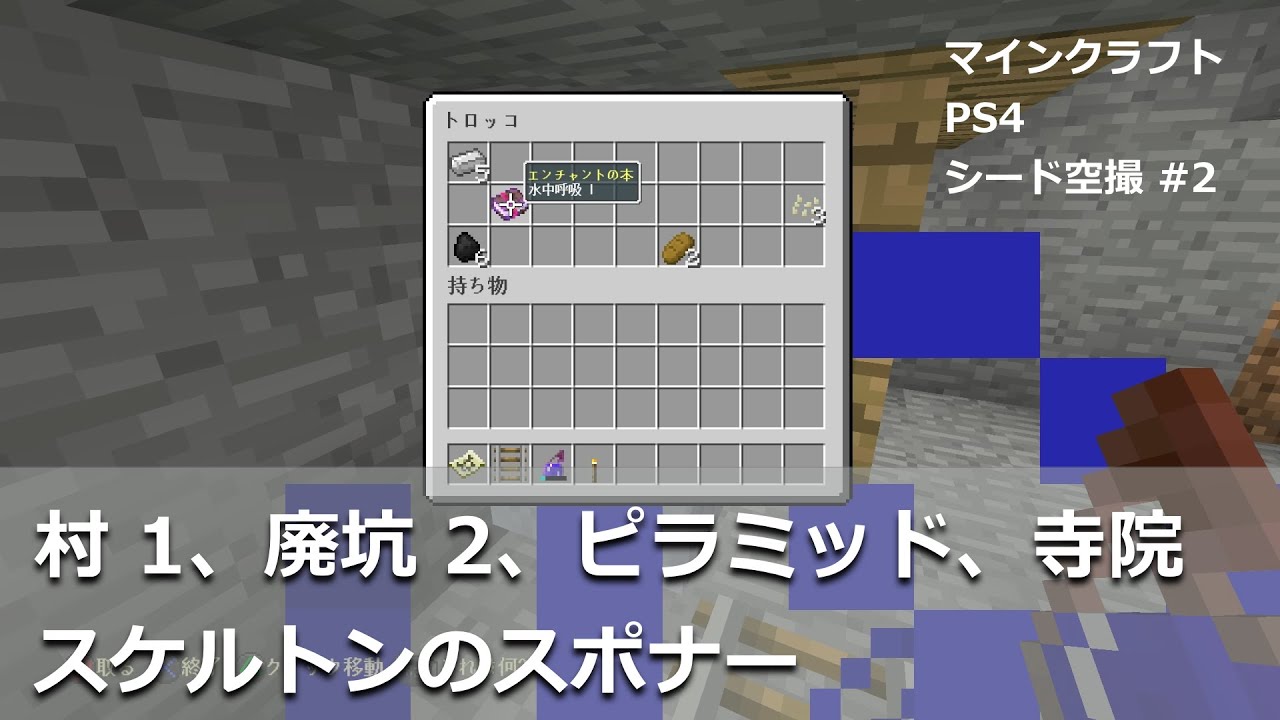 すごい マイクラpe スケルトンスポナー シード