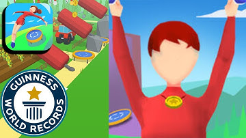 BEST (Flip Jump Stack) TRICK SHOT WORLD RECORD Gameplay Android, iOS