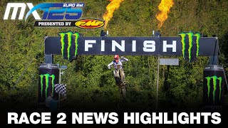 EMX 125 Presented by FMF Racing Race 2 - News Highlights - MXGP of Italy 2020