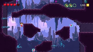 Adventures of Pip 100% Guide Galena Caverns 3-1 (Xbox One)