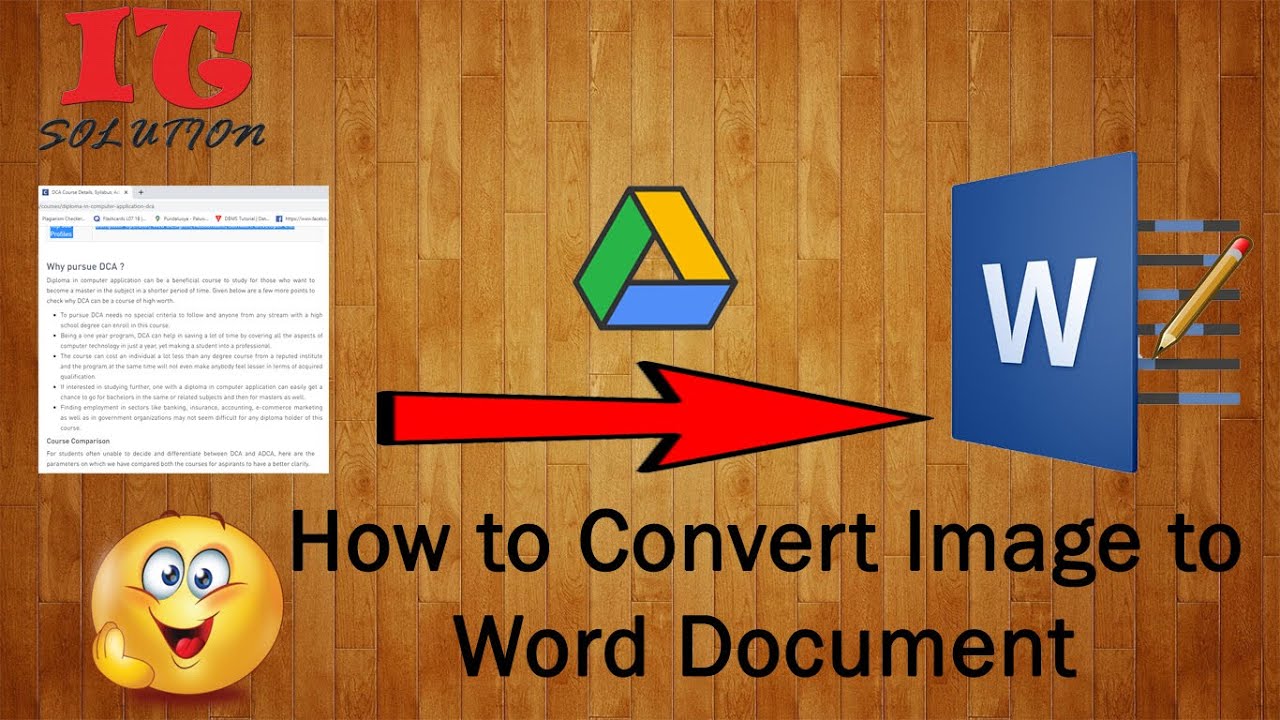 How to Convert Image to Word Document / පහසුවෙන් Image වල Text Word ...
