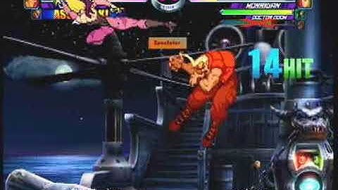 MvC2: Morrigan 65% Darkness Illusion Combo by Rappleross