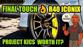 Project Kics R40 Iconix 3-Piece Lug Nut Install | Subaru WRX STI
