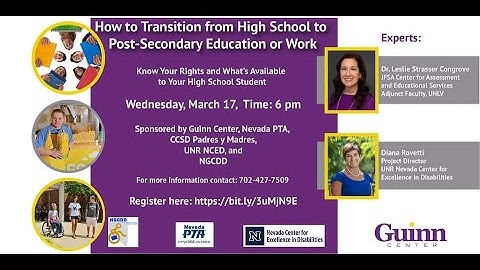 How to Transition from High School to Post-Secondary Education or Work