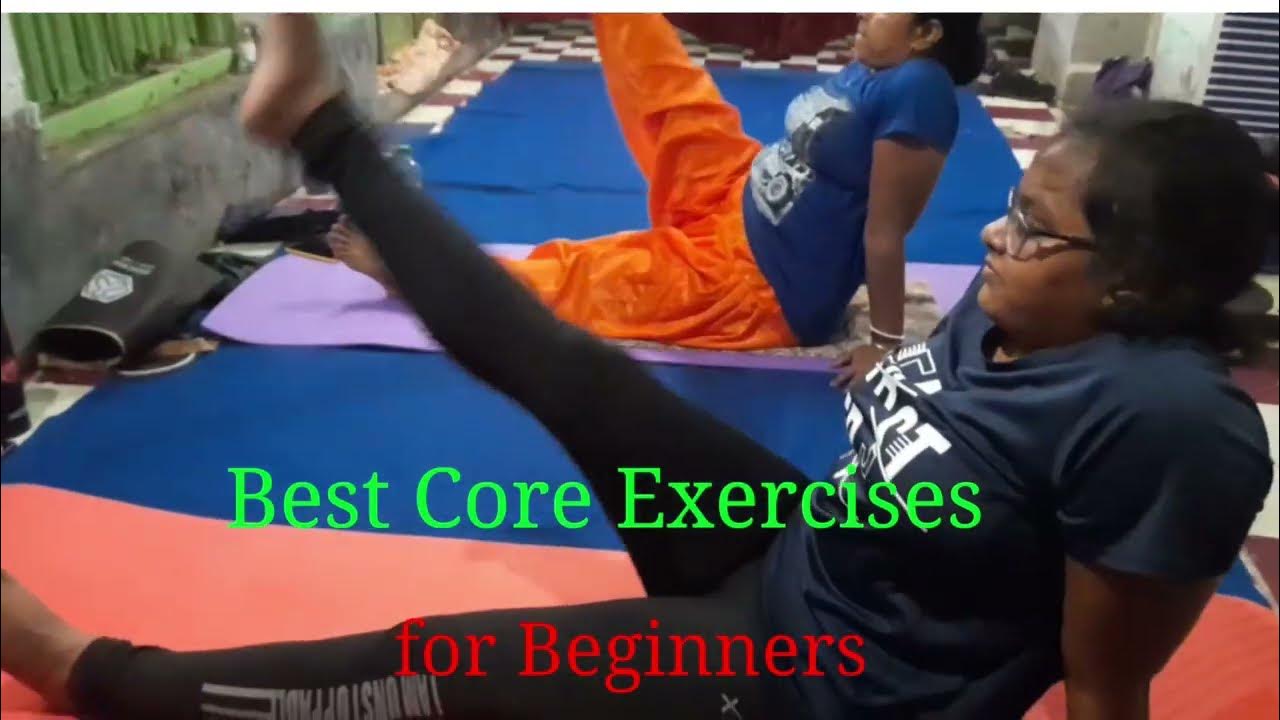 Best Core Exercises for Beginners nayanayogatherapyvariation. YouTube
