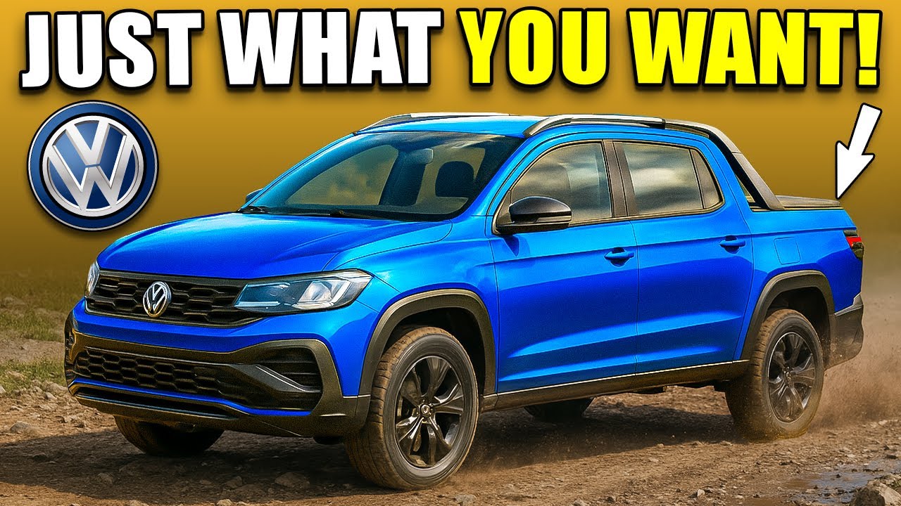 Volkswagen CEO Releases a NEW $15K Pickup Truck & It's INSANELY Practical!