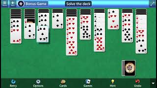 MS Solitaire Collection Spider Diamond Bonus Game May 10, 2022 screenshot 3