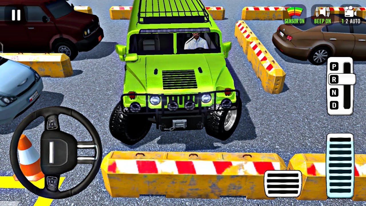 Suv Car Park Drive Suv 4×4- Real City Car Simulator Driving School Mobile- Car Games 