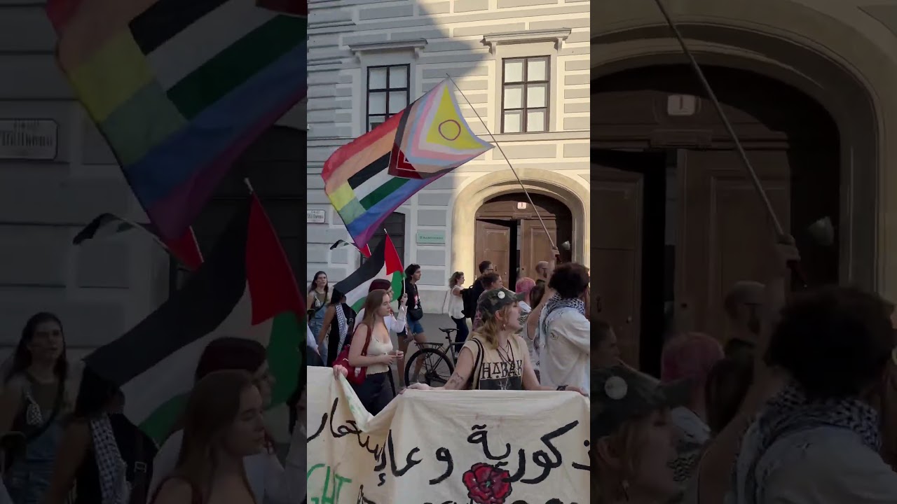 🇵🇸🇦🇹🍉🇪🇺 Vienna Austria Protests