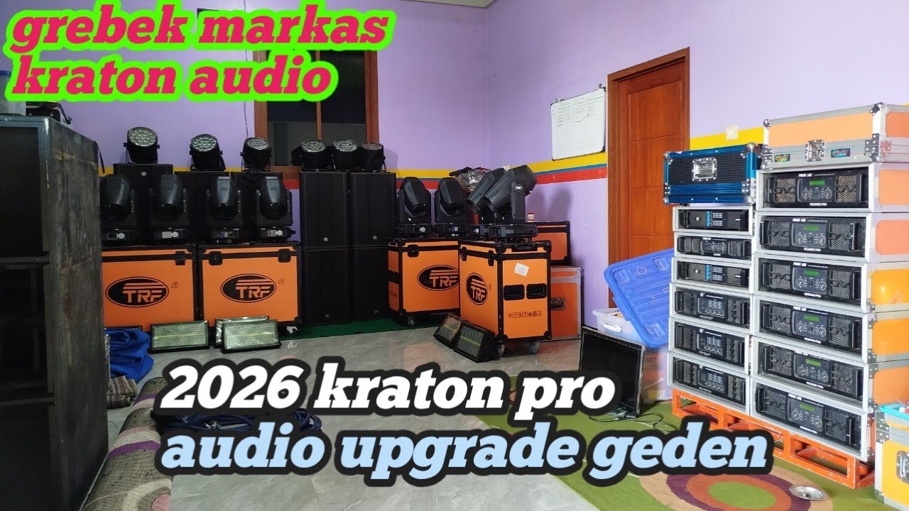 Grebek markas kraton pro audio upgrade geden #kratonaudio#soundkarnaval #ceksound 