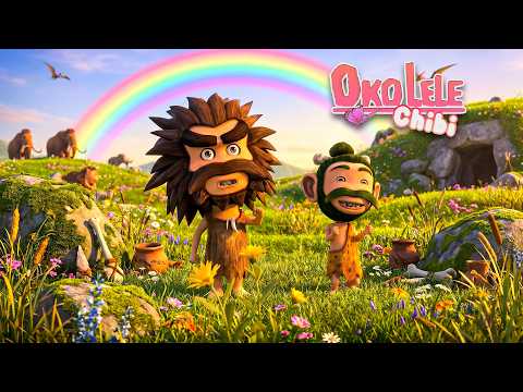 Nueva Canción de OkoLele en el Mundo Chibi 🌈🎶 NUEVO CARTOON para niños 🎬🧸 Toons Mania