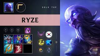 Ryze Top vs Sion - KR Master Patch 26.09